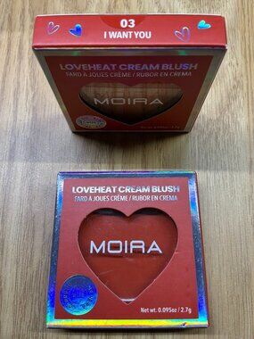 Moira Cosmetics Loveheat Cream Blush - 003 I Want You